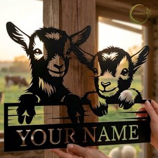 Insegna Personalizzata Capra