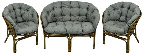 Cuscino imbottito per - , rattan