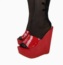 Scarpe donna decolte zeppe