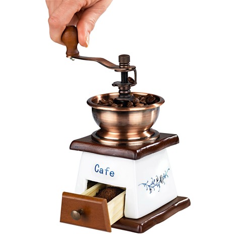 Macina caffè con macinino - macina,