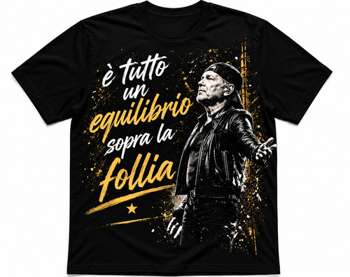 Shirt vasco rossi uomo - rossi, nera