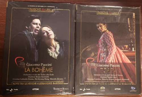 Puccini tosca bohème - puccini, dvd