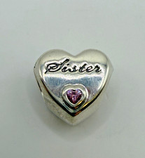 Charm cuore sorella - , in
