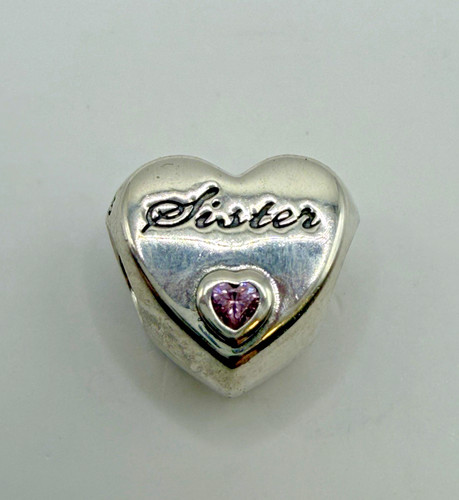 Charm cuore sorella - , in