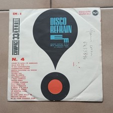 Disco refrain 33 giri - refrain,