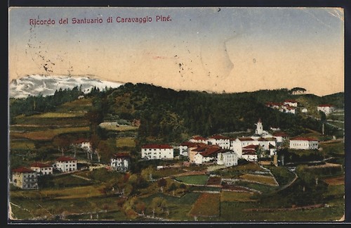Caravaggio piné santuario - caravaggio, piné,