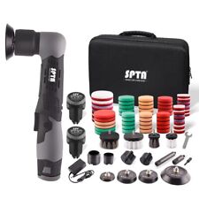 Lucidatrice a batteria SPTA 12V mini lucidatrice eccentrica con piatto di lucidatura 25mm/50mm/80mm