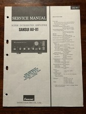 Sansui AU-X1 Amplificatore