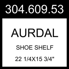 Scarpiera IKEA AURDAL grigio