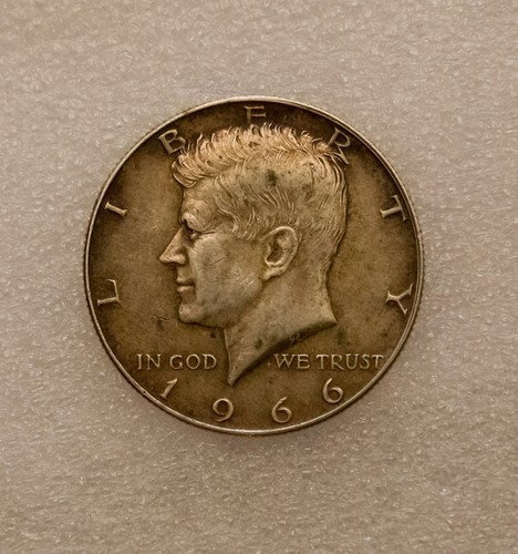 Half dollar 1966 - 1966, kennedy