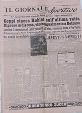 Giornale Sportivo 1/6/1953 Bagnolese e Cral Cirio Promosse In IV serie