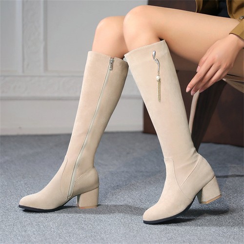 Stivali donna tacco blocco - donna,