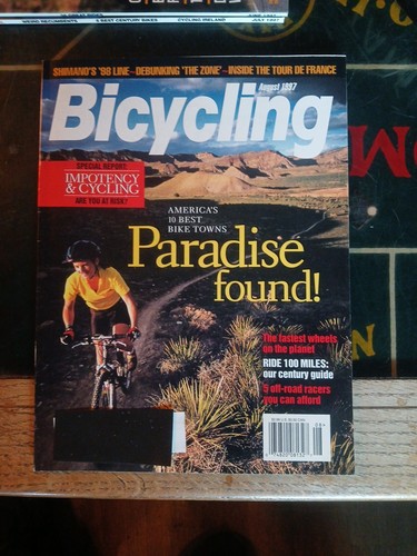 Vintage 1997 bicycling - vintage,