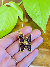 Pendentif papillon Yves Saint
