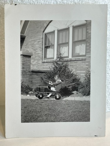Foto epoca bambino pedali - d'epoca,