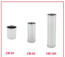 CANNA FUMARIA TUBO ACCIAIO