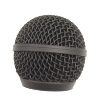 Testa Ricambio Microfono Compatibile Shure SM58 Beta58 Cuffia Gelato Nero