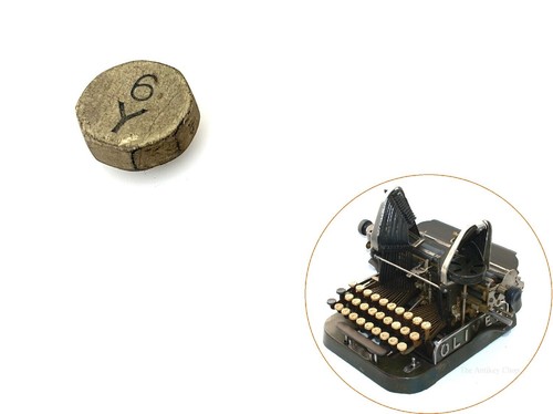 Oliver typewriter y - oliver, n.2