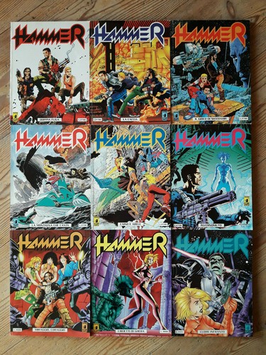 Hammer 12 fumetto - 1~8,,