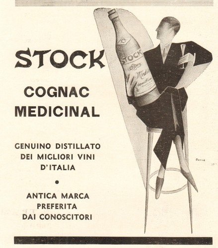 Pubblicita 1931 stock cognac - 1931,