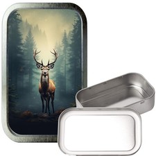 Highland Stag 1oz Silver  Tin
