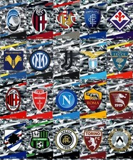 Figurine scudetti e maglie di Serie A Calciatori 2022-2023 Panini a scelta