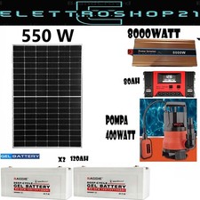 Kit fotovoltaico 3kw inverter - 3kw,