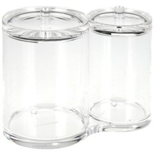 Contenitore cosmetico doppio