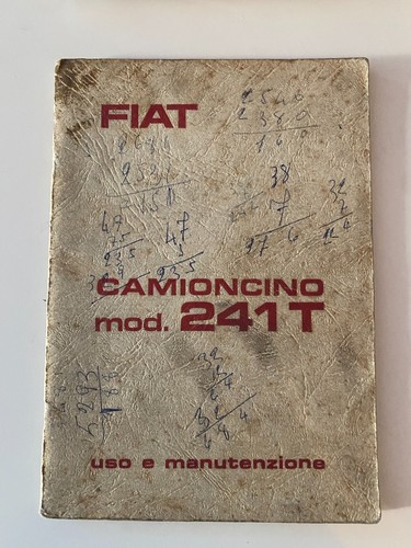 Libretto uso manutenzione - libretto, e