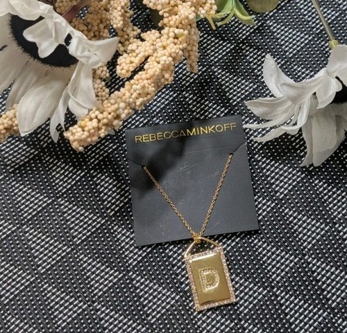 Collana con ciondolo - , iniziale