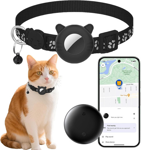 Gps cat tracker con collare - gps,