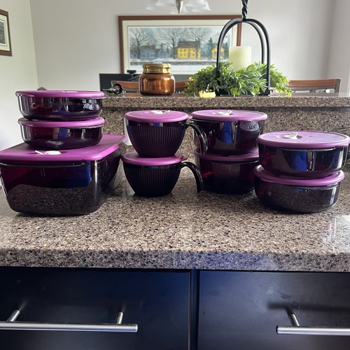 Tupperware purple set piece - tupperware,