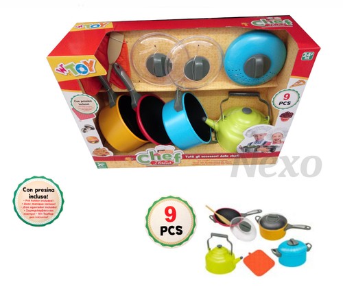Set pentole colorate - set,