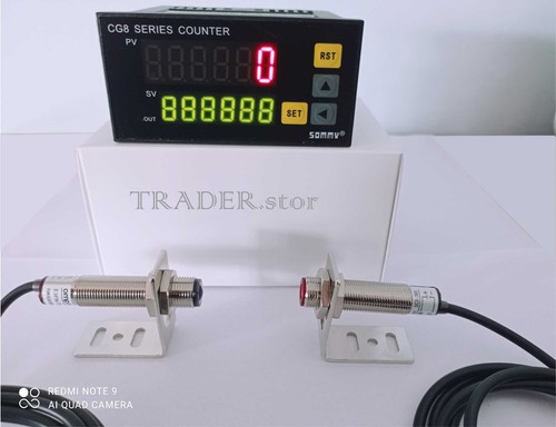 Contapezzi con laser - con,