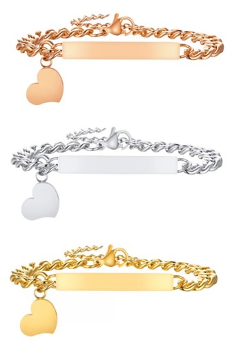 Bracciale acciaio braccialetto - bracciale,