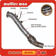 Downpipe acciaio inox bmw 420d - downpipe,