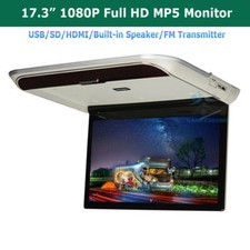 Monitor da soffitto auto 17,3" touch screen USB IPS HDMI video MP51080P