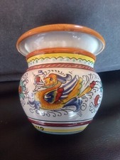 vaso ceramica Deruta vintage