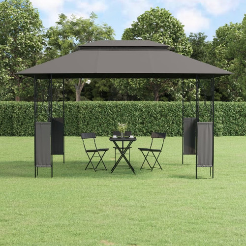 Gazebo with roof anthracite - gazebo,