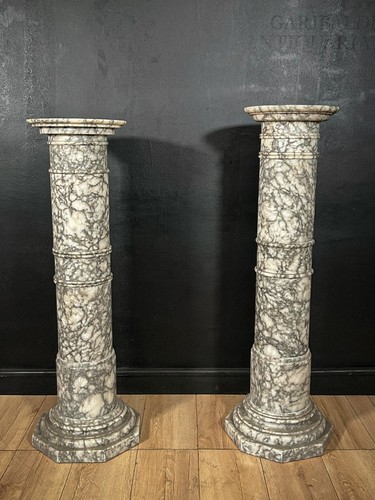 Antica coppia colonne - coppia, di