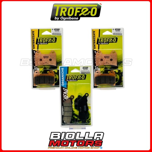 Kit pastiglie freno trofeo - pastiglie,