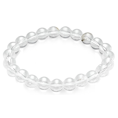 Bracciale sfera quarzo - bracciale,