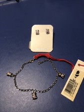 SET ORECCHINI E BRACCIALE