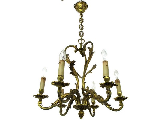 Grande lampadario ornato - grande,