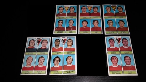 1971 arezzo bari - bari, calciatori