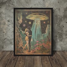 ALIEN LOVERS Wall Art, poster