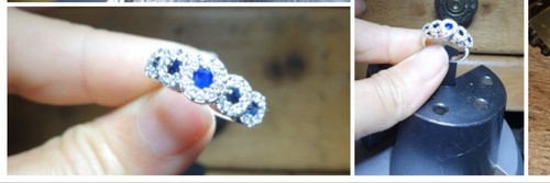 Anello argento 925 con - anello,