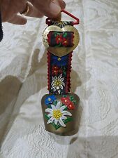 Campanaccio Svizzero In Ottone 1950