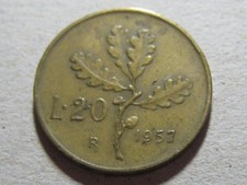 Repubblica Italiana 20 LIRE