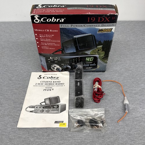 Radio cobra dx ii - cobra,